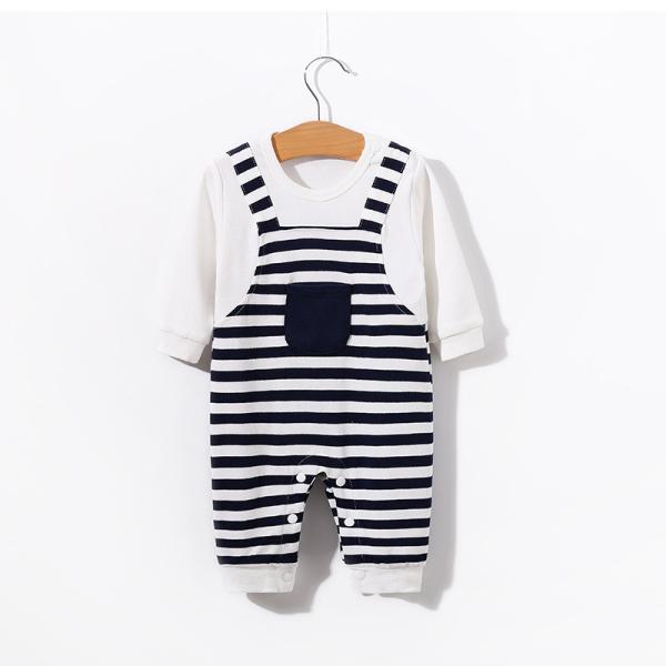Children'S Short Sleeve Overall For Newborn Cartoon Strap Overalls Spring Autumn
