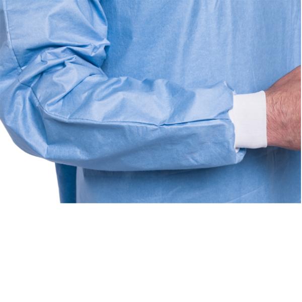 Protective Medical Disposable Surgical Gown Blue Color For Cardinal Health