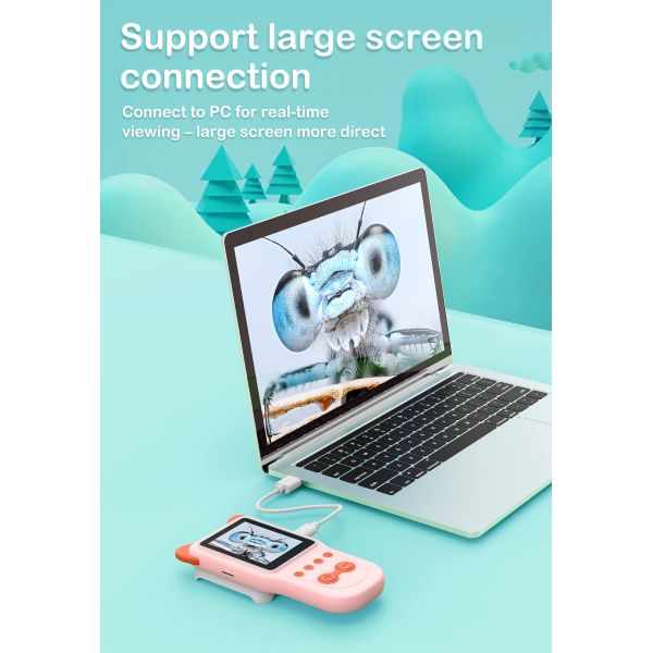 Multi Functional Magic Duo Recordable Compact Digital Magnifier for Insect Observation & Jewelry Appraisal