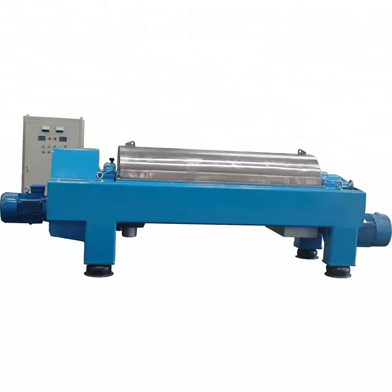 Continuous Flow Soybean Oil Decanter Centrifuge Machine | Food Grade Industrial Separator For Vegetable Oil Processing