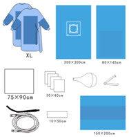 Стерильная одноразовая упаковка для кесарева сечения