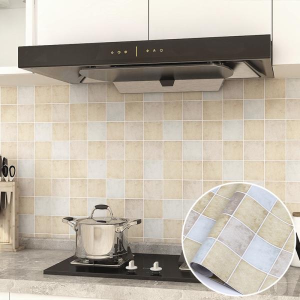 Wallpaper Rolls Tiles Design Wallpaper Self Adhesive Wallpaper 3D Bathroom Decoration