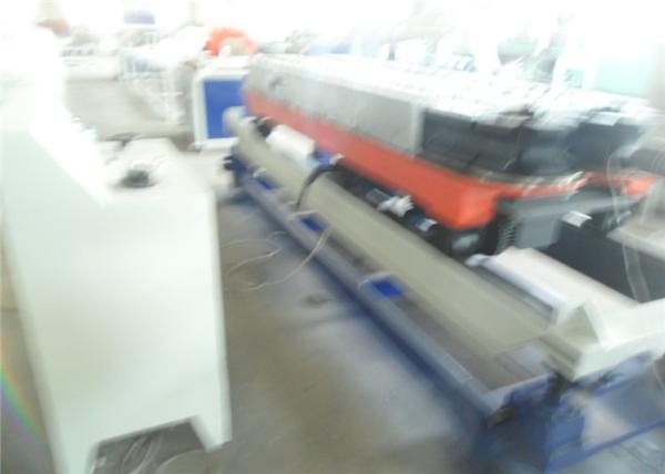 PVC Double Wall Plastic Pipe Extrusion Line / Making Machine For Drainage