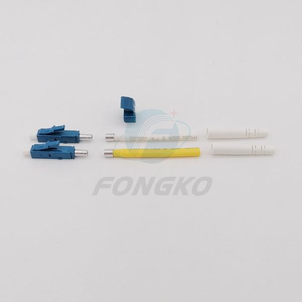 Conector ótico da fibra do duplex 2.0mm do único modo do OEM do jogo do conector da fibra ótica de Lc/UPC