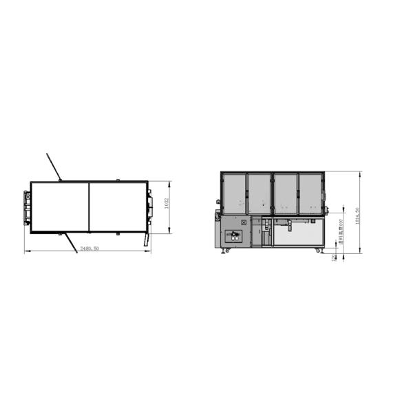 HX60BCR Book Block Corner Rounding Trimmer Automatic Machine with Automatic Feeder and Stacker for Book Block Corner Rounding Process