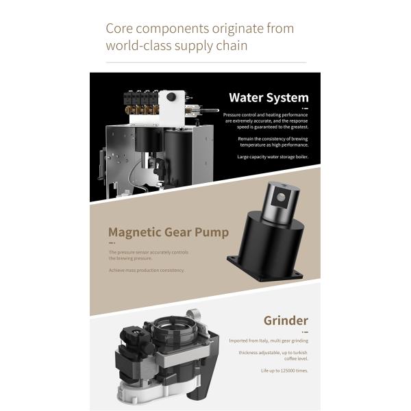 Коммерческий автомат для продажи кофе 10 вкусов горячих напитков