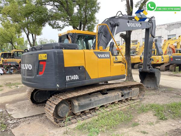 Used Volvo EC140/14ton Small Crawler Excavator Excellent Stability And Reliability With Core Components Engine Pump