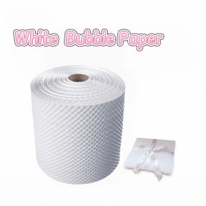 40cm X 50m Large Bubbles Bubble Wrap Protective Cushioning Brown Paper For Shipping