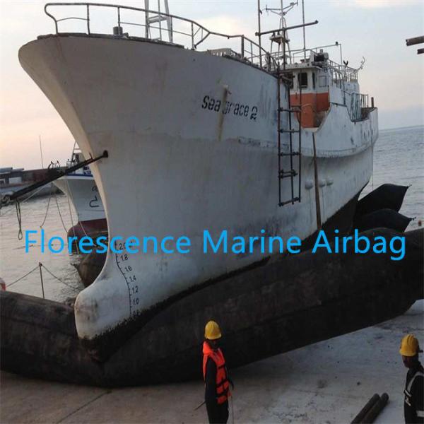 Ship Moving Rubber Roller Inflatable Air Bags For Launching And Docking