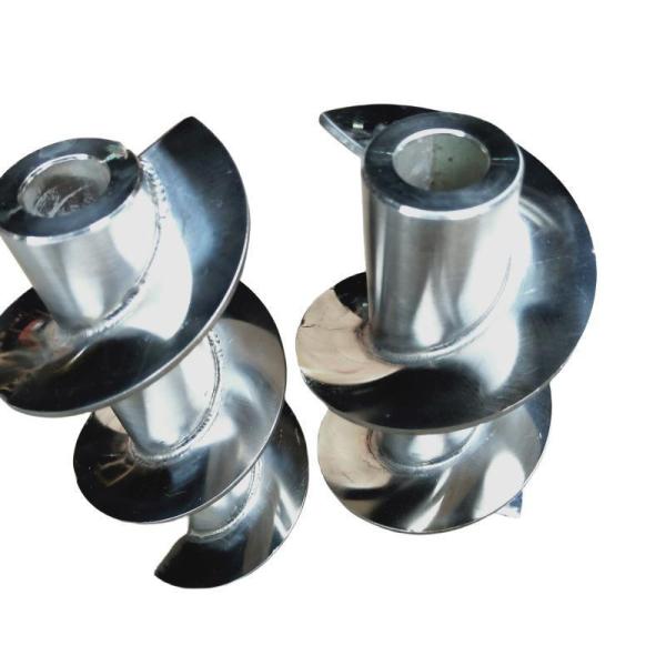 Спиральный полет 316L Бледное бесствольное винтовое усилие высокопроизводительное усилие для производственного завода