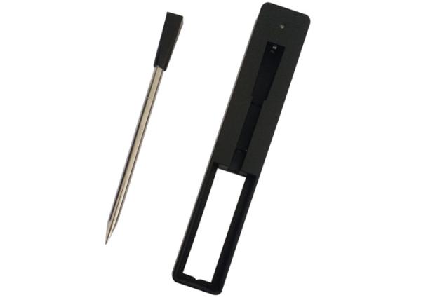 Outdoor Mini Bluetooth Thermometer , Wireless Meat Thermometer With Stainless Steel 304 Probe