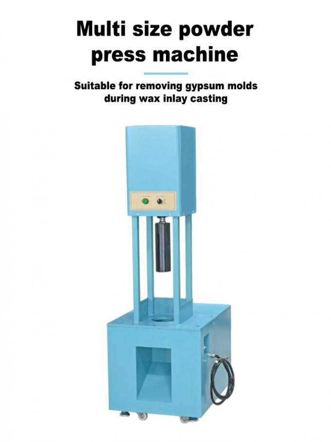 M.PO.0004 Industrial Vertical Powder Compacting Machine 550W 380V Jewelry Gypsum Powder Pressure Press