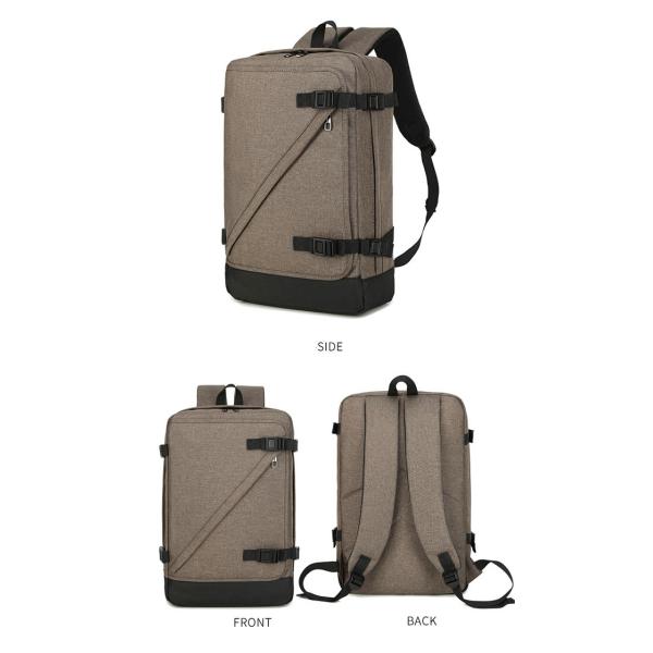 Custom Waterproof Business Casual Backpack 15.6 Inch Laptop Compatible