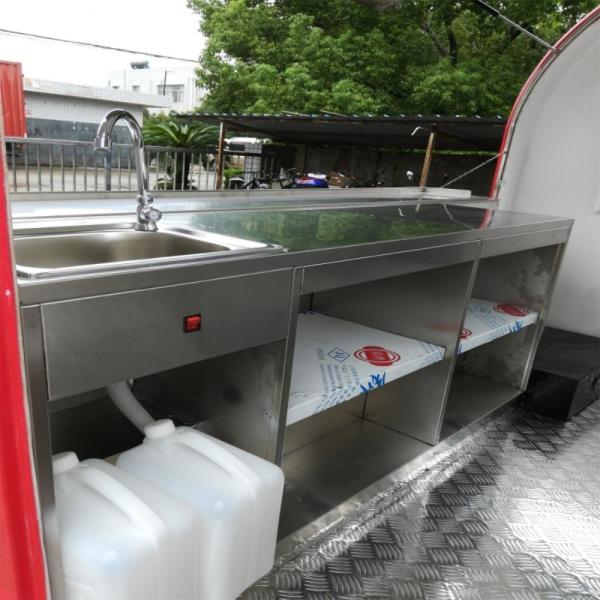 Outdoor Fast Food Custom Made Kitchen Trailer Trucks with Equipment in USA and Beyond