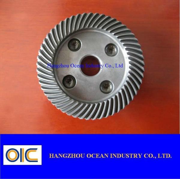Industrial Grade Helical Bevel Gear Motor 3 Inches Pitch Diameter 269mm Length Of Pinion for Heavy-Duty Applications