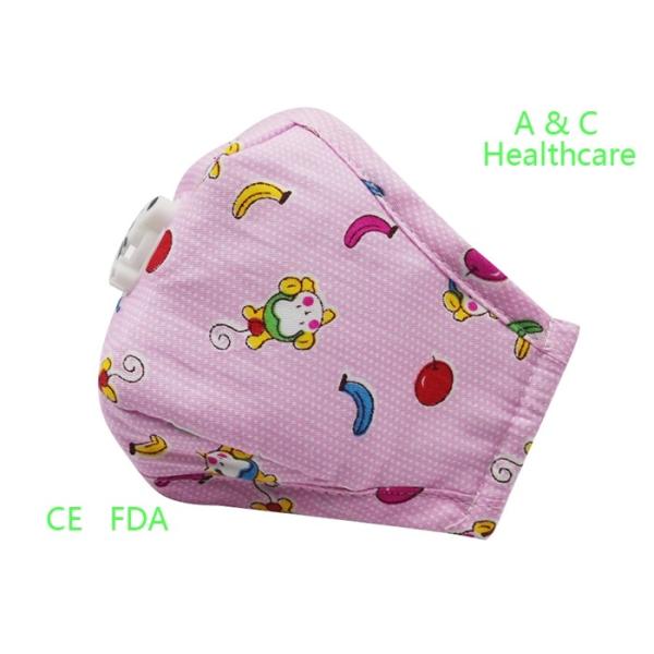 White Kids Surgical Mask With Elastic Earloop Children'S Disposable Face Masks