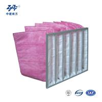 Pharmaceutical Hospital Air Pocket Filter Bag 1um For HVAC Ventilation System