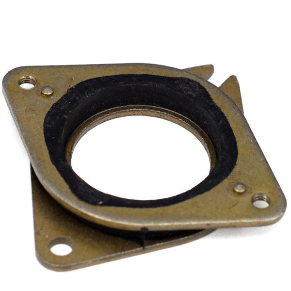 Brass Rubber Stainless 51.8*51*6mm Nema 17 Vibration Pad 42 Stepper