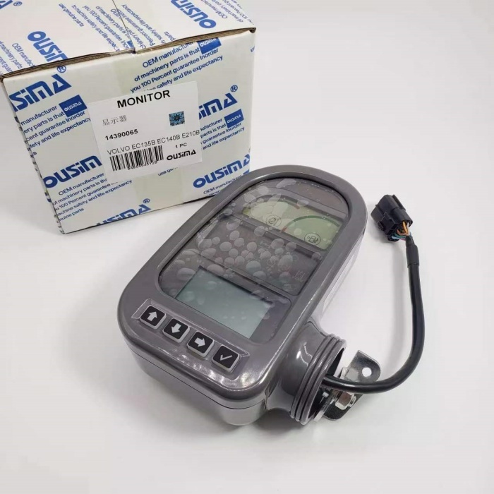 Excavator Monitor 14390065 Display For EC135B EC140B E210B EC160B EC180B