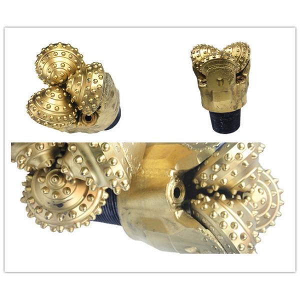 High Rotary Speed Rock Drill Bit , Tricone Rock Bit Tungsten Carbide Insert