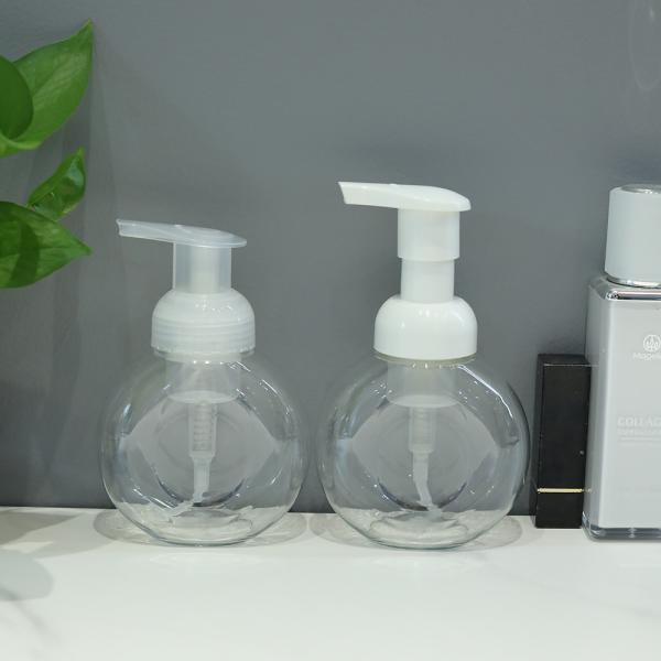 Custom Hot Stamp Foam Refillable Bottle Offering Labeling and Custom Printing Perfect for Travel Toiletry Foam Bottles