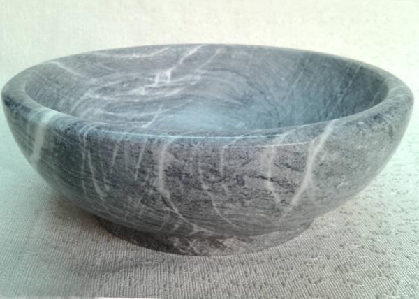 Durabilidade alta da bacia de pedra de mármore do serviço que mantém fresco fresco do fruto/alimento