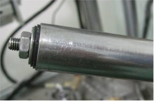 Деятельность нагрузки машины 4.6-5.6kn поршеня удара отдувки испытывая боковая легко