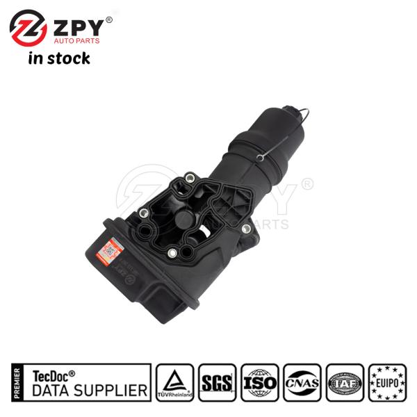 ZPY Oil Filter Housing Cooler for Audi A4 A6 VW Porsche OEM 06F115397F
