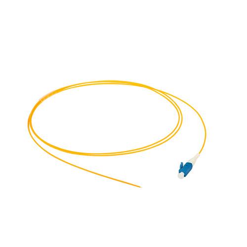0.9mm Simplex Fiber Optic Pigtails FC/APC Or MTRJ Connectors/LSZH/Yellow