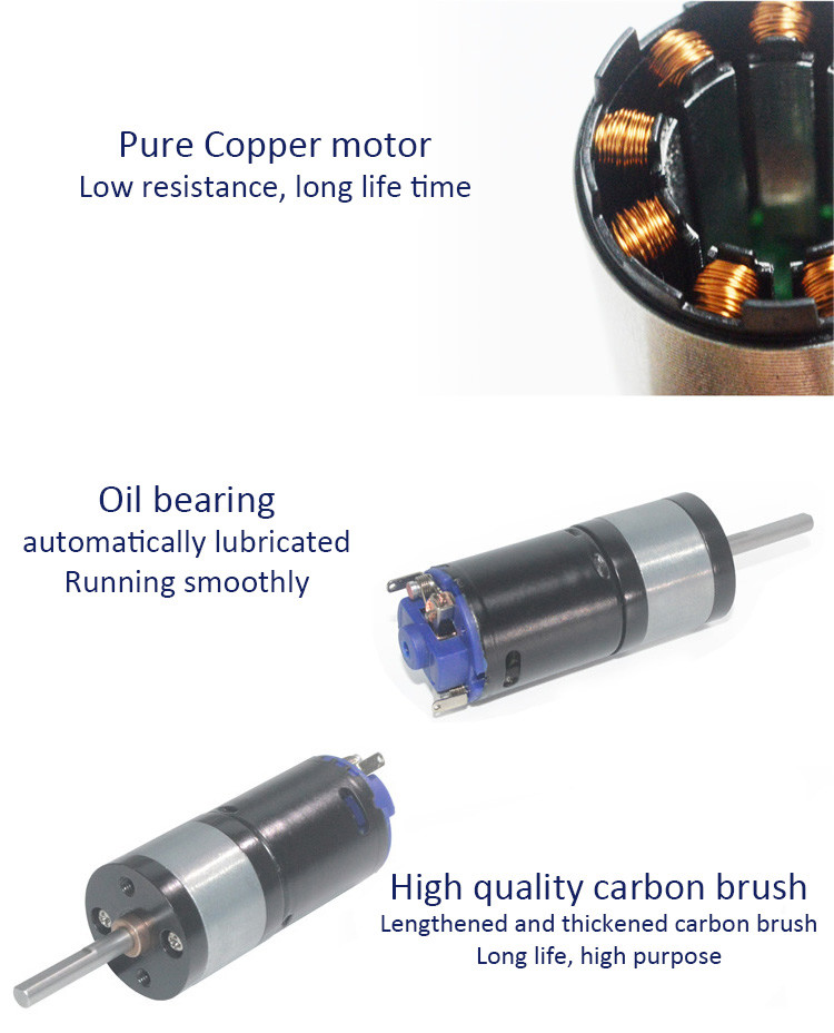 Высокий мотор 99rpm 17.8W редуктора Dc вращающего момента с двойными коробками передач