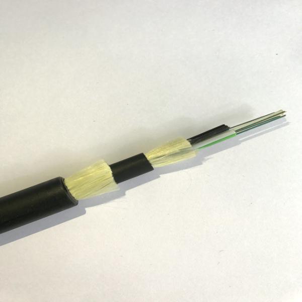 Span 50m ADSS Aerial Fiber Cable 6 8 Core 12 24 48 Core Outdoor Fiber Optic Cable