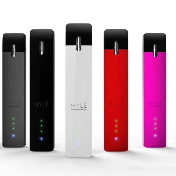 High quality Factory oem 0.9 ML Empty Ceramic Cotton Coil Myle pods for Myle Vape device  Myle Pods For Myle device