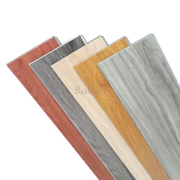 Bloqueo de bloqueo de bloqueo de la plancha de núcleo rígido 6mm 5mm 4mm de espesor azulejos de vinilo para la cocina en el hogar oficina