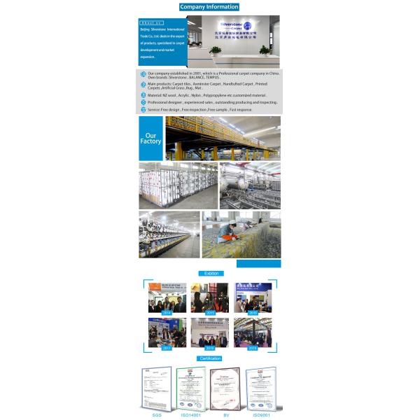 Customized Printed Banquet Hall Carpet in Wool and Nylon Blend for Hotel Decoration