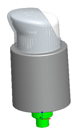 M20/410 PP Cosmetic Airless Pump Anti Leakage For Essences Dispensing