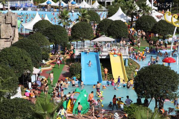O mundo dinâmico da água da segurança personalizou o parque do Aqua do projeto/tema do parque da água
