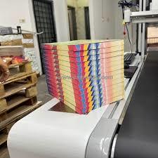 HXEP400 Hardcover Book Edge Digital Printing Machine 4 8 Colors Ink Jet Sticky Notes Printer