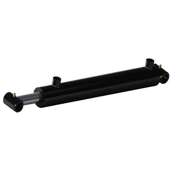 Heavy duty custom made double acting welded tube hydraulic ram cylinder for excavator attachments
