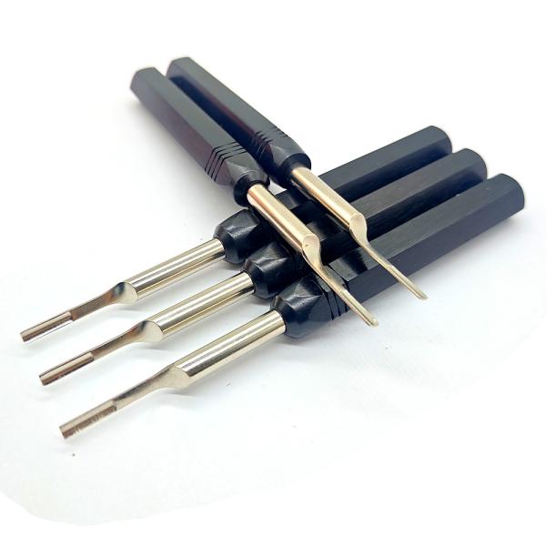 Cnc Machining Steel Terminal Pin Removal Tool HEEE Crimp Extraction Tool Manual
