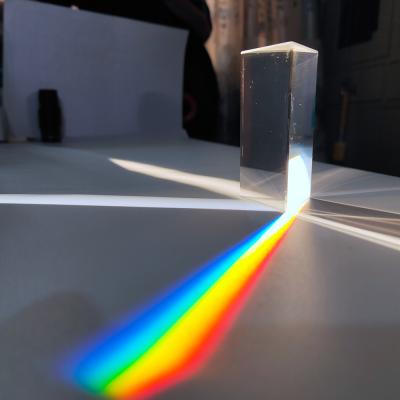 Sapphire Glass 60/40 Corner Cube Prism 200mm For Optoelectronics