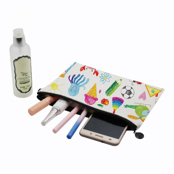 DIY Sublimation Sparkly Sequin Makeup Bag Customized Sequin Cosmetic Bag Blanks