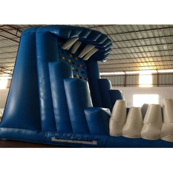 Голубая скала скалолазание скалолазание 6х4м коммерческая надувная лестница