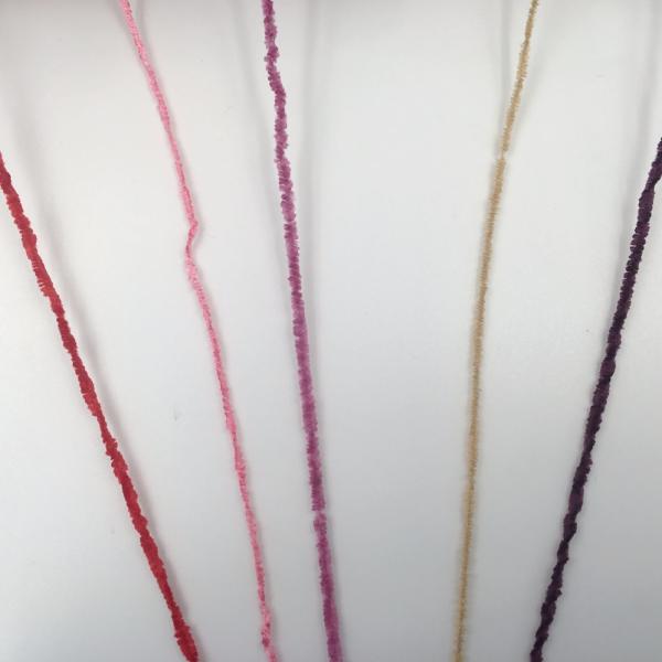 100% Cotton Chenille Yarn Dyed Texturized Type 1/6NM-1.2NM Count