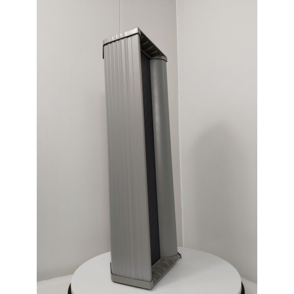 30w Waterproof Speaker Aluminum Column Speaker PA System 3*4-inch Woofer 1-inch Tweeter for Garden Park 
