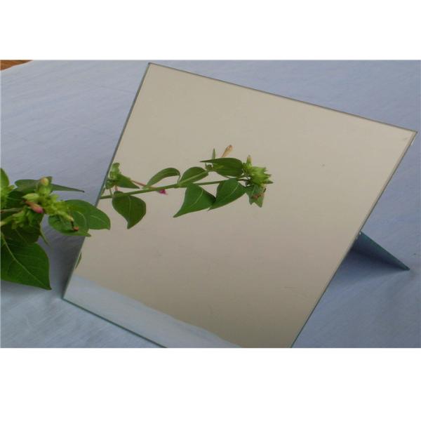 Furniture Grey Mirror Glass , 1.5mm - 8mm Thickness Coloured Mirror Glass