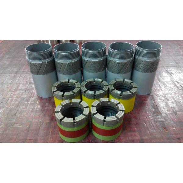 Trépanos de sondeo determinados de la base del diamante de la superficie de la perforación del cable metálico NQ3 y HQ3