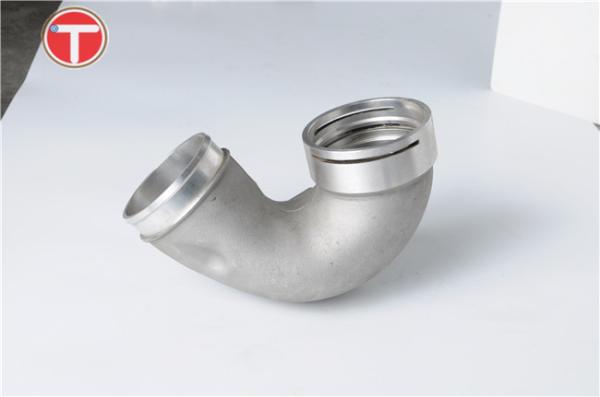 ZL102  Cnc Machining Aluminum Screw Parts Precis Cnc Machining Exhaust System