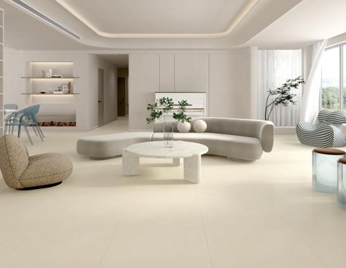 telha de Matte Retangular Yellow Ceramic Wall da telha da porcelana do olhar do cimento de 600*1200mm