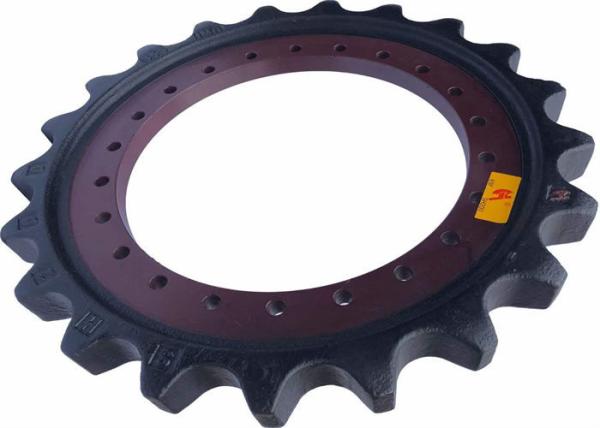 ZX210 Hitachi Excavator Chain Sprocket Wheel Smooth Finish Forging Casting
