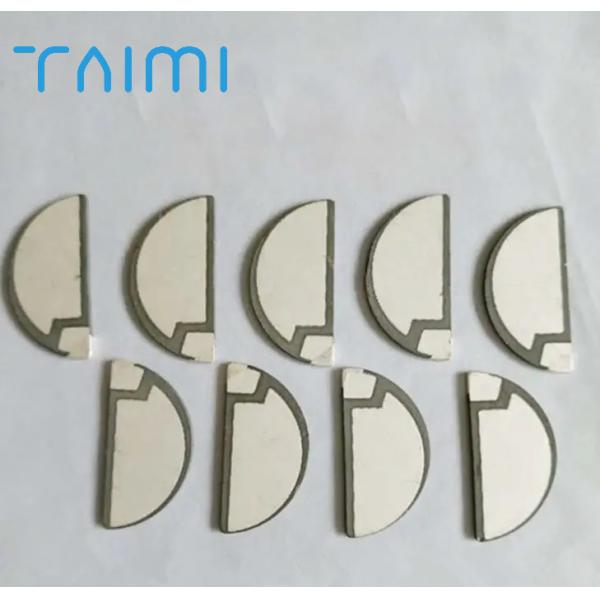 Half Moon Shaped 3MHz Piezo Ceramic Element for Heartbeat Baby Monitor Fetal Doppler